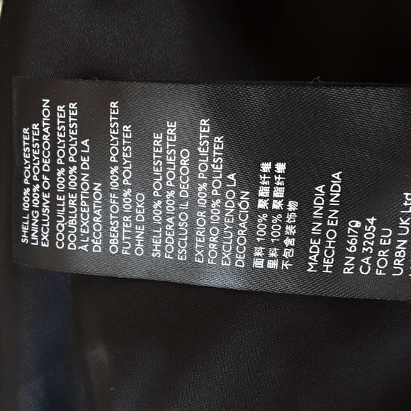 free people gold disc trimmed jacket medium, new - Picture 7 of 7